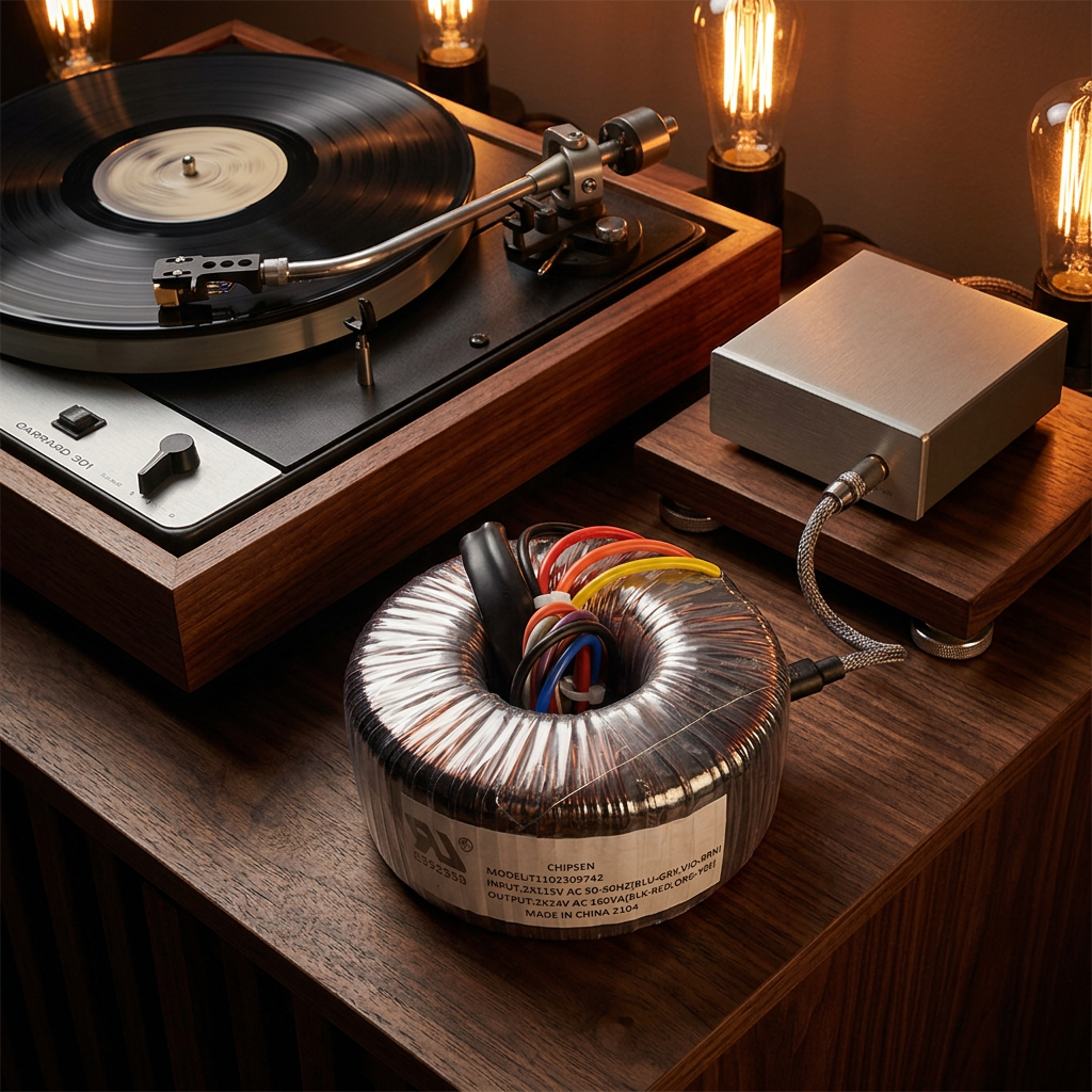 200VA 300VA 500VA High Power Toroidal Transformer For Audio Amplifier And UPS