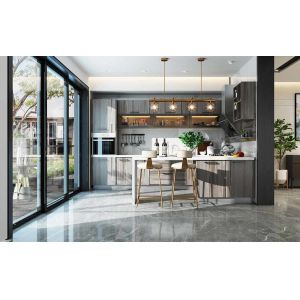 OEM Commercial 316SS Stainless Steel Kitchen Island Cabinets Modular