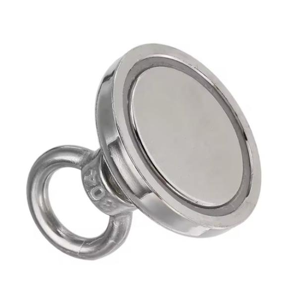Customized Super Strong Fishing Magnets Neodymium Nickel Plating