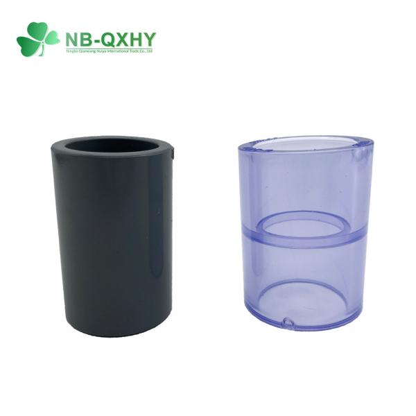 Offer Sch40 1/2 1 Inch D2467 UPVC Plastic Clear Elbow Tee Pipe Fittings for Water Supply