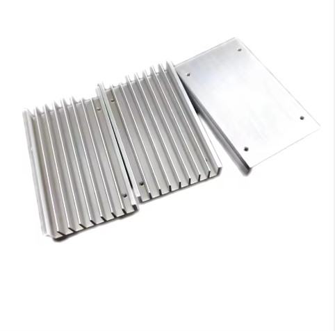 Дизайн на заказ 6000 Серия Квадратная тепловая раковина ODM Cnc Heatsink Алюминий