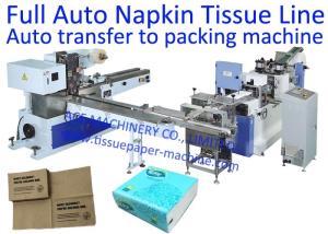 Máquina da produção do lenço de papel da impressão de cores do servocontrol 4