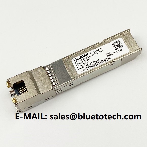 Huawei SFP - 1000BaseT RJ45 - приемопередатчик 02314171 электрический Huawei 1000Base - T SFP RJ45 100m 100m