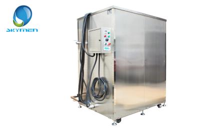 Máquina da limpeza ultra-sônica de Degreas das peças de metal com a lata da captura do óleo