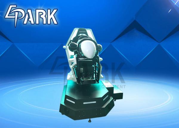 Promotion 9D VR Simulator With Deepoon E3 Helmet , Car Racing Game Machine
