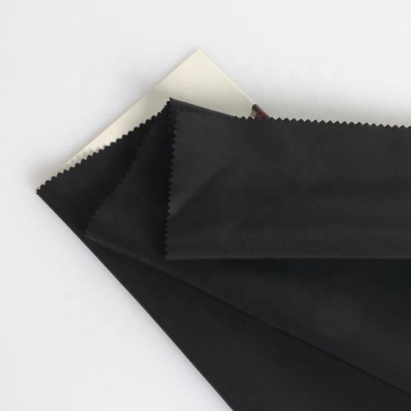 Smooth and durable windbreaker/backpack regenerated shape memory weft fabric