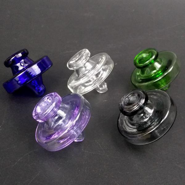 Thermal Banger / Glass Bongs Accessories Glass Carb Cap Big Hole Flat Top