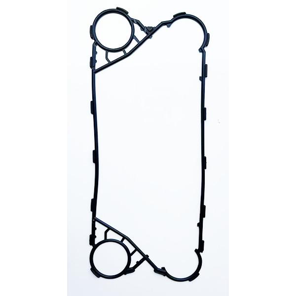 Oil Resistance NBR Plate Heat Exchanger Gasket S22 Glue Or Clip On Installation