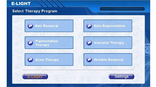 Portable IPL E-Light Hair Removal and Radio Frequency Skin Treatment