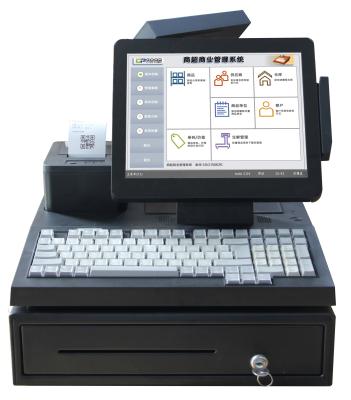 12 polegadas RK3288 Quad Core 1.8GHz Win Desktop POS Machine com CPU Intel J1800/J1900