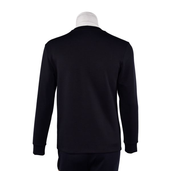 High Quality Odm Pullover Plain Dyed Plush Blank Jogger Black Crewneck Custom Hoodie Crew Neck Sweatshirt