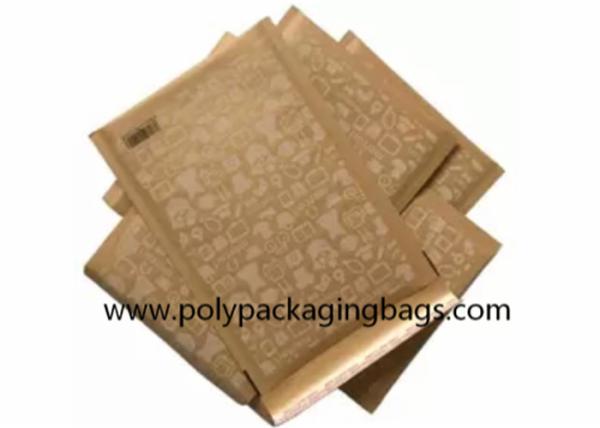 Encarregados do envio da correspondência da bolha do OEM Browm Kraft com colagem quente do esparadrapo do derretimento