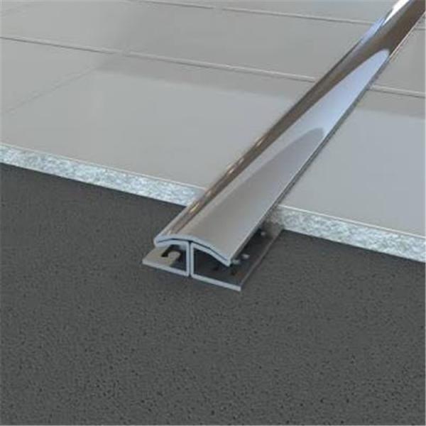 stainless steel metal floor strip trim edges brushed finish tile trim