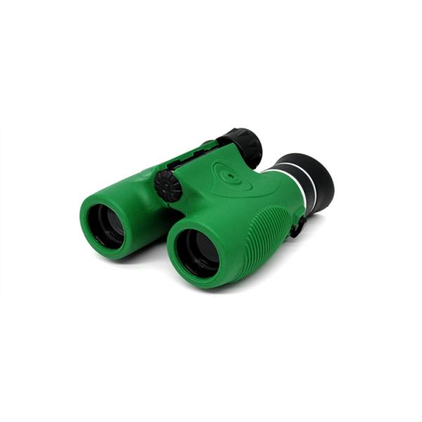 10x22 Outdoor Children's Toy Binoculars Green Food Grade PVC