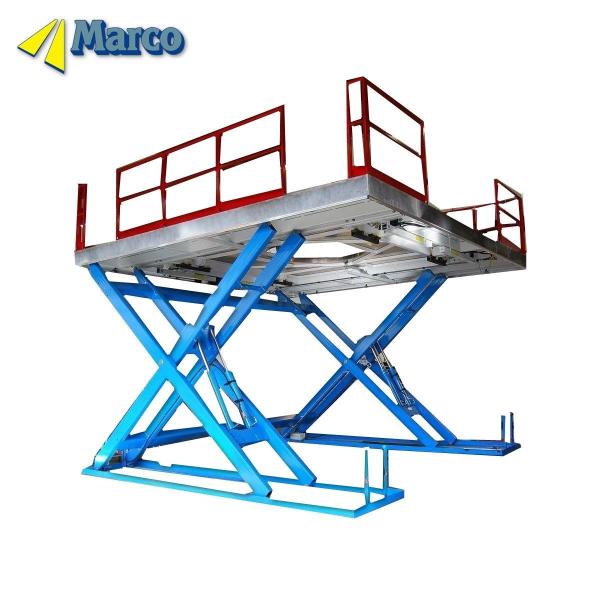 Hydraulic Scissor Lift for Turbine Assembly Running Mode Stationary M4-020290-D4