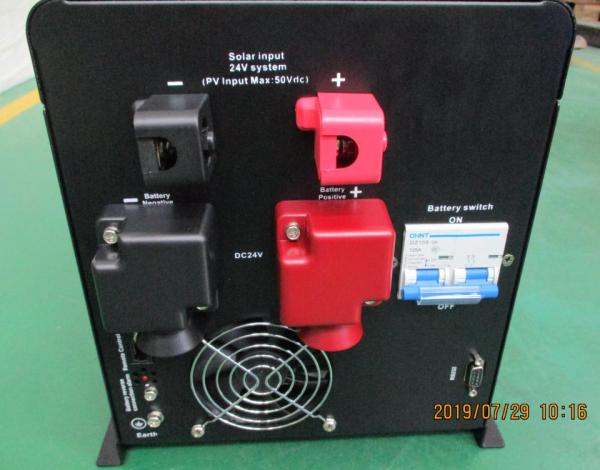 Home Soloar Sine Wave Power Inverter Metal / ABS Material 96% Efficiency AC Mode