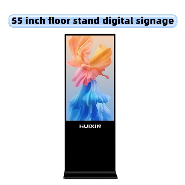55 Full HD Touchscreen Standalone Kiosk Interactive Self-Service Terminal Digital Signage for Retail Stores