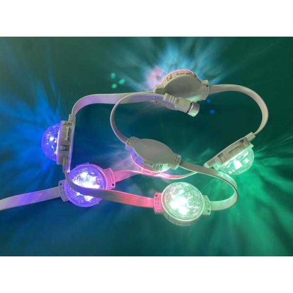 50мм IP67 светодиодный точечный свет, пиксельный RGB свет с бриллиантовой крышкой ПК