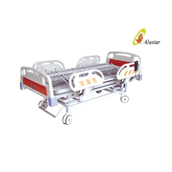 Five Function Hospital Electric Beds,Turn-Over Bed With ABS Railing Wire Mesh Bedboard (ALS-E512)