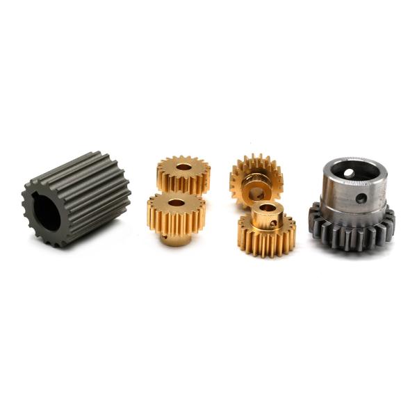 OEM Precision CNC Machining Turning Parts Gear Stainless Steel Aluminum Brass Bevel Pinion machining