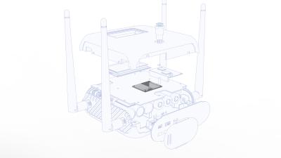 Vídeo V40 e telemetria e transmissor de RC para o zangão