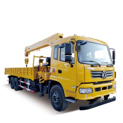 Mobile Hydraulic Manipulator Crane 6x4 Lhd Rhd 10 Tons Flatbed With YUNNEI Engine