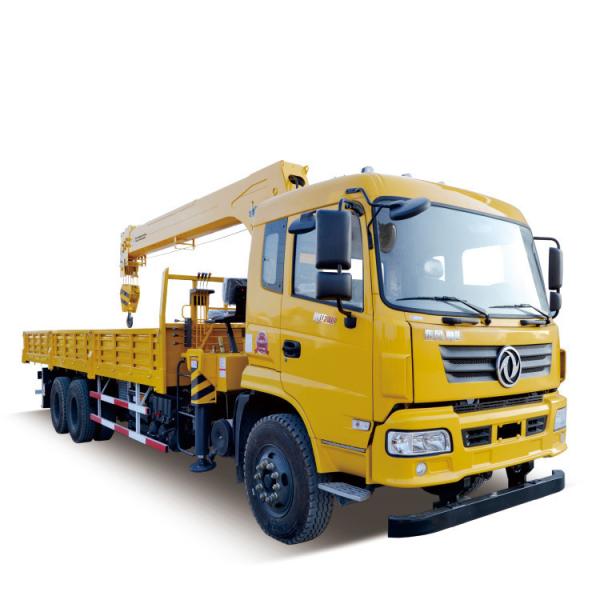Custom 12 Ton Truck Mounted Mobile Crane With Liyuan Valve Changjiang Pump