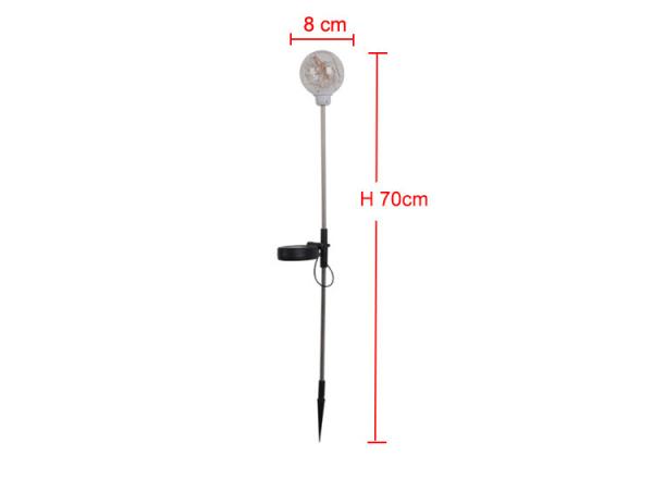 Solar Copper wire ball lights Garden Decoration Plugin Ground Lamp Lawn Lamp