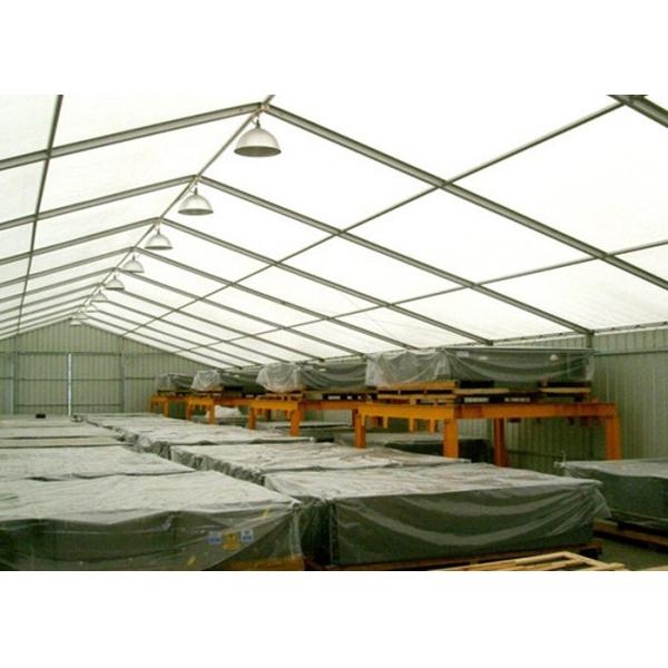 15x40m Canvas Steel Frame Industrial Storage Tents , Outdoor Warehouse Tents