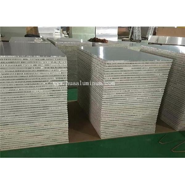 ISO9001 Recyclable Honeycomb Aluminium Panel With Mirror Surface