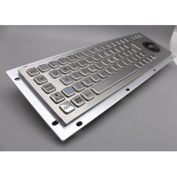клавиатура металла 40counts/Mm IP65 SS304 промышленная с трекболом