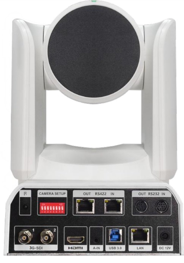 Video Output DP-UHD800 4K60 UHD NDI HX3 PoE HD-MI Dual 3G-SDI 12G-SDI IP PTZ Camera