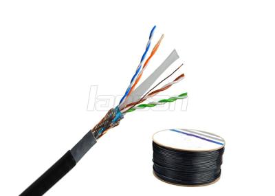 Do solha de cobre desencapado da passagem do cabo da rede Ethernet Cat6 SFTP cabo Cat6 exterior