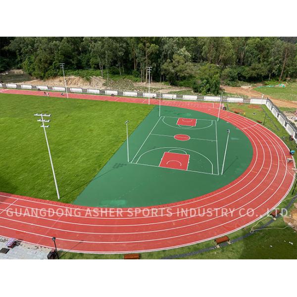 Тип резиновый Jogging след сэндвича, превосходный 10mm резиновый настил спортзала