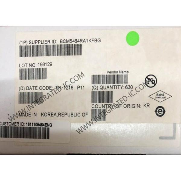 BCM5464RA1KFBG Ethernet IC Cuad-Port 10/100/1000BASE-T Transceptor Ethernet de cobre de Gigabit