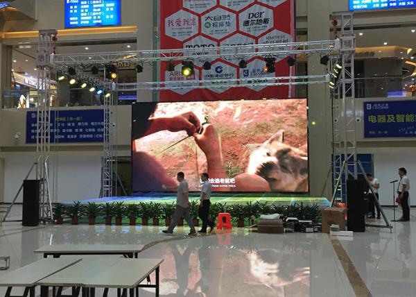 3.91mm Pitch Indoor Full Color LED Display with Stage show / LED Video Wall
