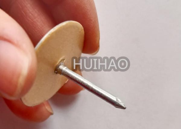 1 comprimento galvanizado cabeça de copo condensador descarga Cd pinos de solda com máquina de lavar papel