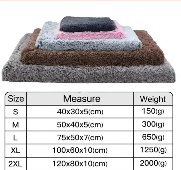 Wholesale Hot Sale Nice Quality Comfortable Plush Shape Pet Outdoor Soft Cat Dog Bed Mat For Pet Animals