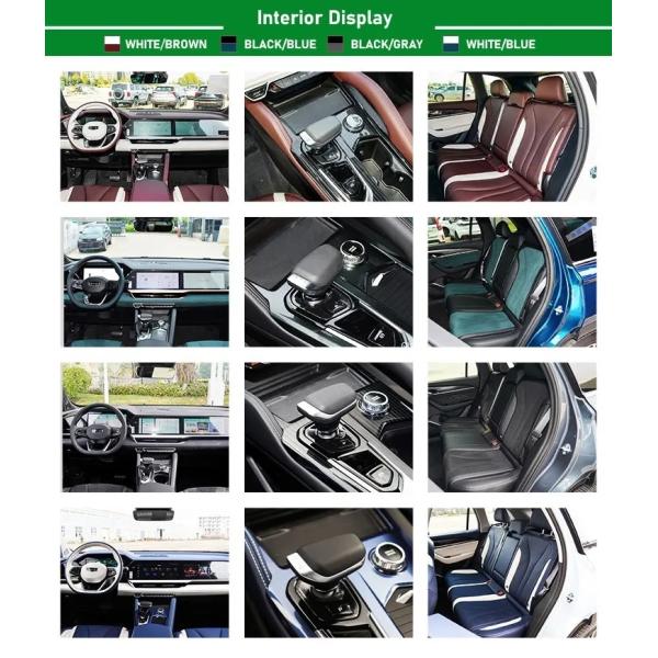 2024 Geely Xingyue L Left Hand Drive Car 2.0t 5 Seaters SUV Electric Fuel 0km  Cars