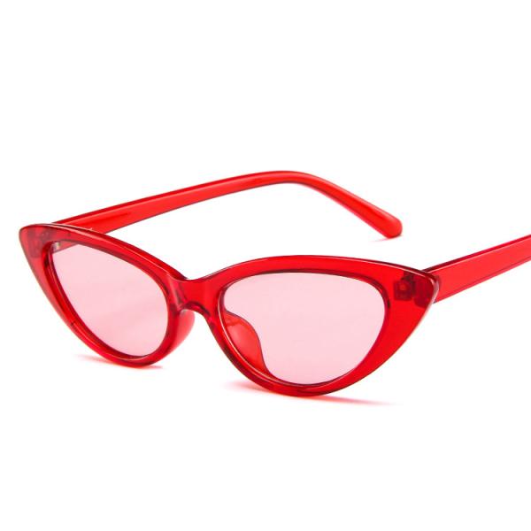 BSCI Small Frames Black Cat Eye Sunglasses Promotion Sunglasses With Logo