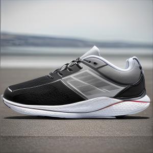 Suporte arqueado Sapatos de corrida ecológicos cabeça redonda biodegradável