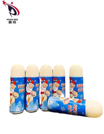 Harmless Fireproof Snow Flocking Spray , Tin Fake Snow Spray For Christmas Tree