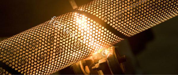 Round Spiral Perforated Tube Galvanized Steel Muffler Pipe Type Welded Seam