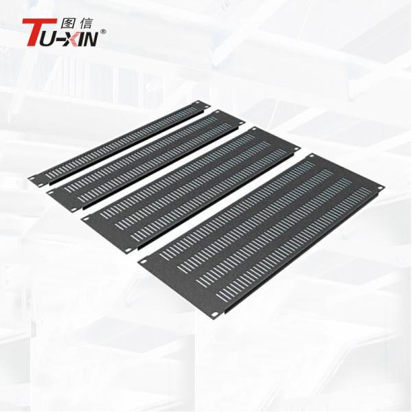 Cold Rolled Steel 19 Inch Rack Accessories 1U / 2U / 3U/ 4U Server Rack Blank Panel