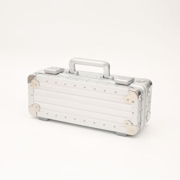 Slim Silver Molded Custom Made Aluminum Transport Carrying Case