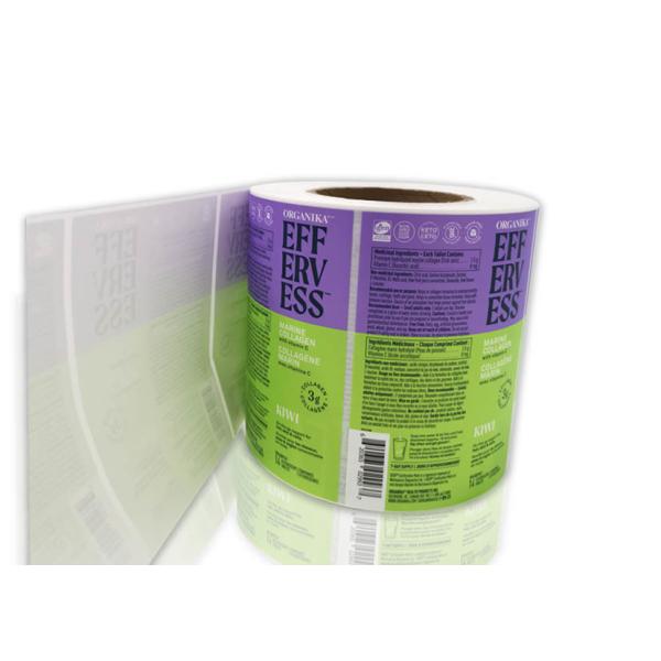 Подгонянный стикер ярлыка прилипателя 175g бумажный 500g/Roll