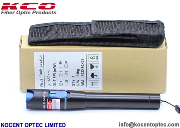 stylo visuel optique de laser de rad de repère du défaut KCO-VFL-08-25 des outils 20km de fibre de 20mW 25mW