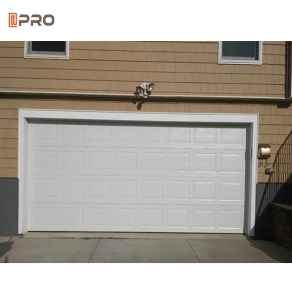 2.0mm thickness Aluminum Garage Door With Automatic Lock For Home Mall Park
