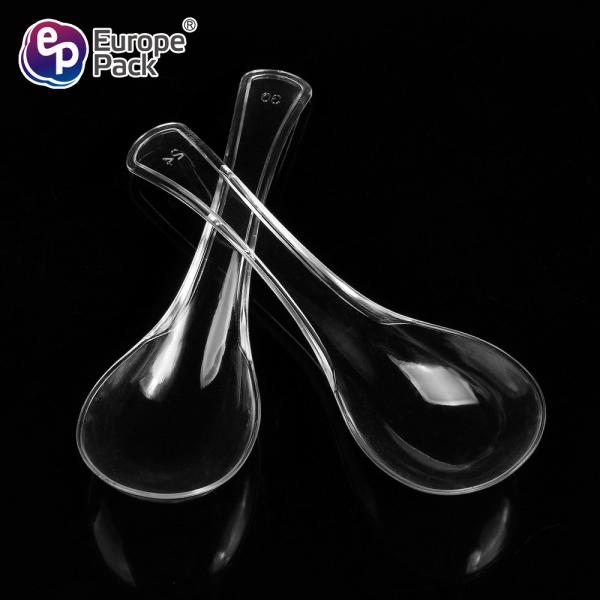 Wholesale alibaba most popular disposable crystal plastic scoop