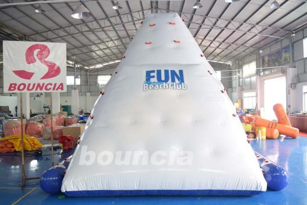 Montanhista inflável da água/iceberg inflável com anel de âncora de aço inoxidável grande